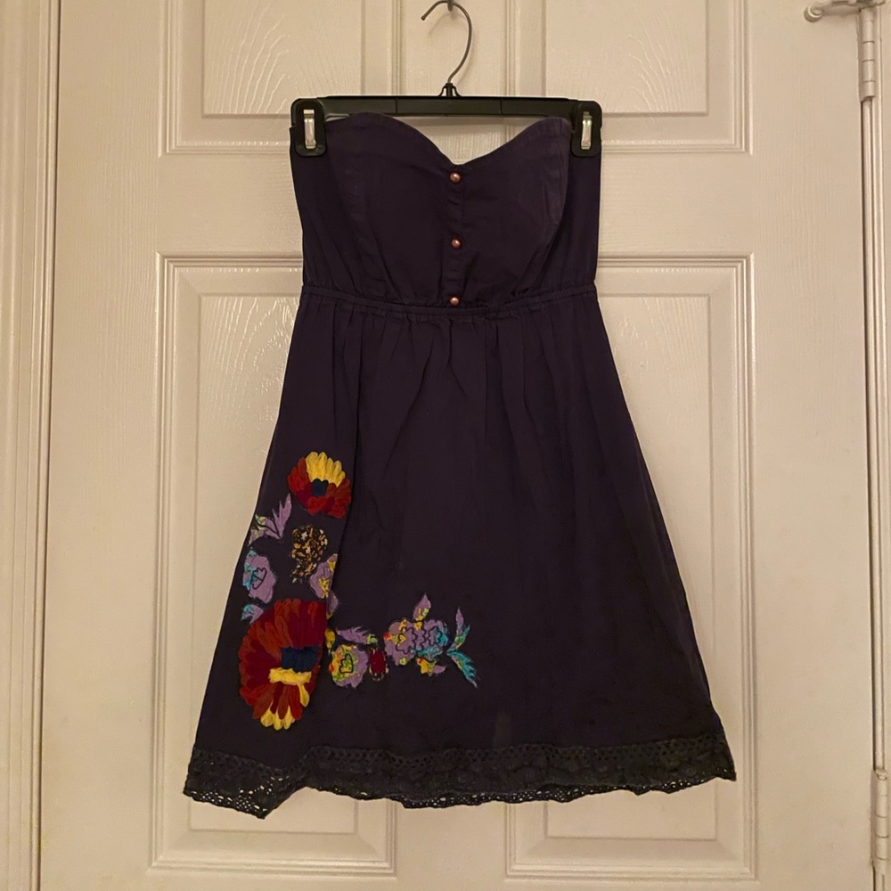 Judith March strapless short dress